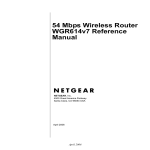 Netgear WGR614v7 User's Manual