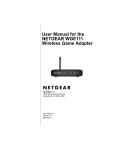 Netgear WGE111 Reference Manual