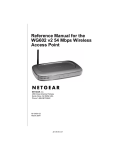 Netgear WG602v2 User Guide