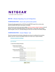 Netgear WG102 Application Note