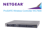 Netgear WC7600 Installation Guide