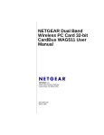 Netgear WAG511 User Guide
