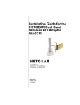 Netgear WAG311 Installation Guide