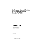 Netgear WPN824 User's Manual