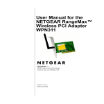 Netgear WPN311 User's Manual