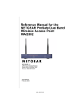 Netgear RANGEMAX WAG302 User's Manual