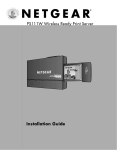 Netgear PS111W User's Manual