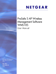 Netgear WMS105-10000S User's Manual