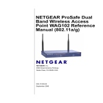 Netgear WAG102 User's Manual