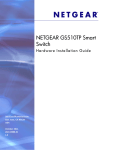 Netgear GS510TP User's Manual
