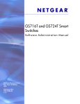 Netgear GS724TS-100NAS User's Manual