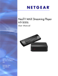 Netgear NTV300SL User Guide