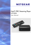 Netgear NTV300S User Guide