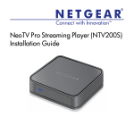 Netgear NTV200S Installation Guide