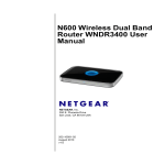 Netgear WNDR3400 User's Manual