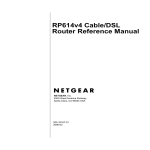 Netgear RP614v4 User's Manual