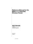 Netgear MR814 v3 User's Manual