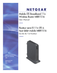 Netgear MBR1516 User Guide