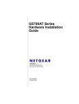 Netgear GS700AT Series User's Manual