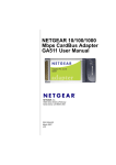 Netgear GA511 User Guide