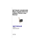 Netgear GA311 User's Manual