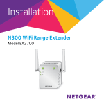 Netgear EX2700 Installation Guide