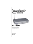 Netgear NTGWGR614 User's Manual