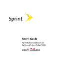 Netgear AirCard 595 (Sprint) User Guide