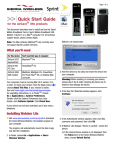 Netgear AirCard 595 (Sprint) Quick Start Guide