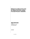 Netgear DG834G User's Manual