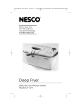 Nesco DF-1241 User's Manual
