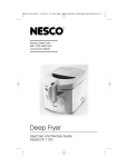 Nesco DF-1130 User's Manual
