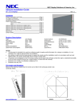 NEC X551UN Installation and Setup Guide