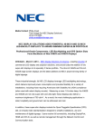 NEC X462S User's Information Guide