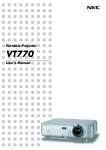 NEC VT770 User's Manual
