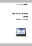 NEC VERSA M380 User's Manual