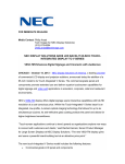 NEC V652-TM User's Information Guide