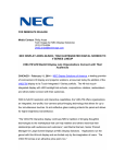 NEC V463-TM User's Information Guide