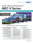 NEC V323-DRD Brochure