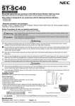 NEC ST-SC40 User's Manual