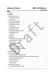 NEC P403-AVT User's Manual