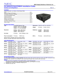 NEC NP-PX700W2-08ZL Installation and Setup Guide