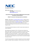 NEC NP-PA672W User's Information Guide