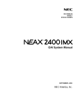 NEC ND-70895 (E) User's Manual