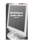 NEC MultiSync FE700M User's Manual
