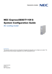 NEC Express5800/T110f-S Configuration Guide