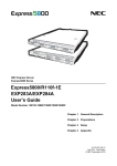 NEC Express5800/R110f-1E User Guide