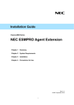NEC Express5800/R110f-1E Installation Guide