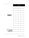 NEC Express5800/A1080a Warranty Guide