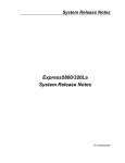 NEC Express5800/320La Release Notes
